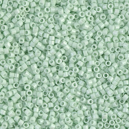 15/0 - Miyuki Delica - 5g Bag - Opaque Light Mint - DBS1496