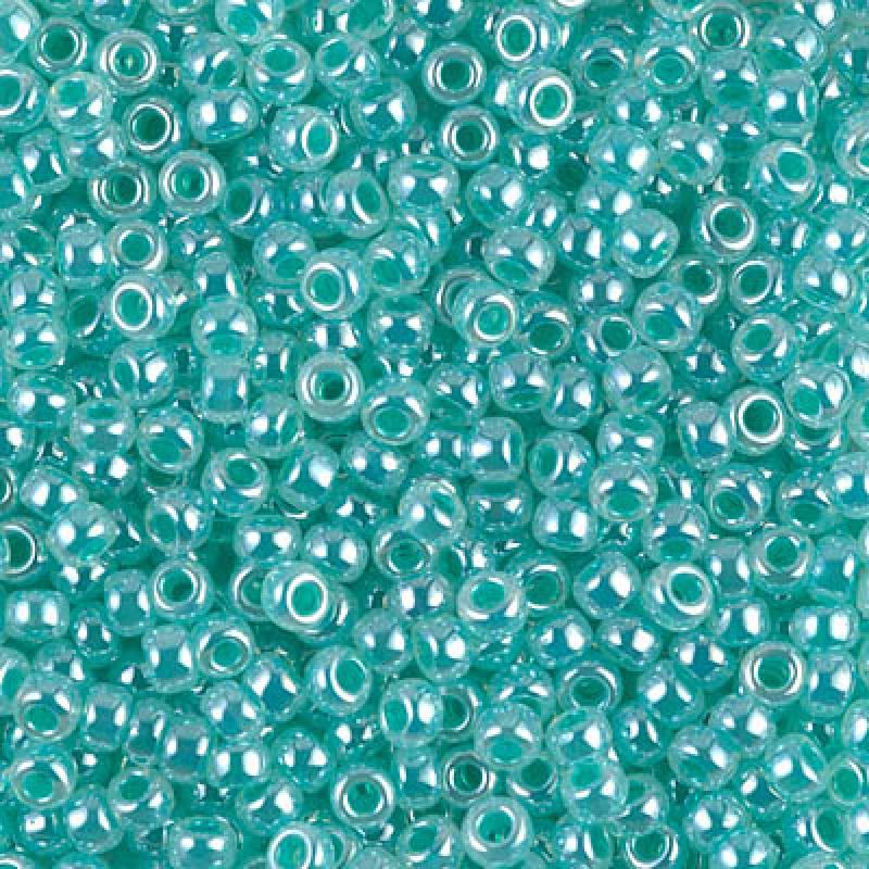 Miyuki size 8/0 seed beads turquoise ceylon 536
