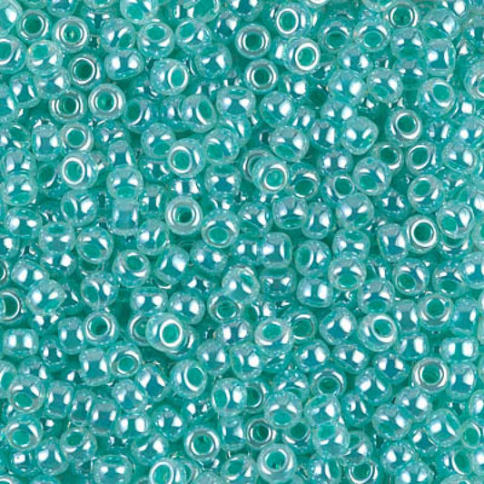 Miyuki size 8/0 seed beads turquoise ceylon 536