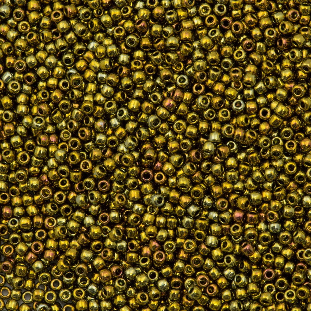 11/0 Toho Seed Beads - 10g Bag – Permafinish - Galvanized Carnival