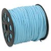 3mm Turquoise Microfiber Suede per meter