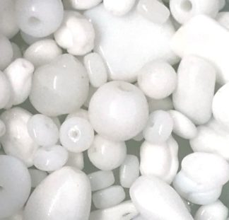 Preciosa Pressed Glass Bridal Mix - Approx 50g