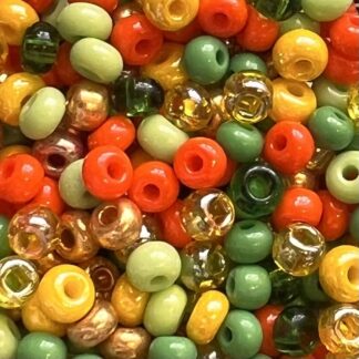 6/0 Preciosa Seed Bead Mix 25g Bag - Citrus